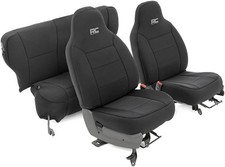 Rough Country Neoprene Seat Covers For Jeep Cherokee Xj 97-01 Wdetachable