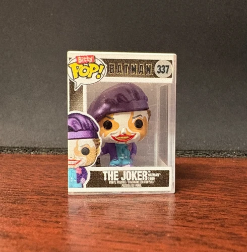 Funko DC Batman Bitty POP! The Joker 1" 1/6 Micro Figure #337 [1989 Chase]
