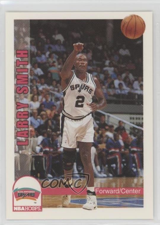 1992-93 NBA Hoops Larry Smith #468 8y6