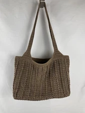 The Sak Black Soft Leather Hobo Shoulder Bag , brown