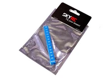 SKYRC RC Model 1.0 to 4.0mm Chassis Ride High Gauge (Blue) AC593