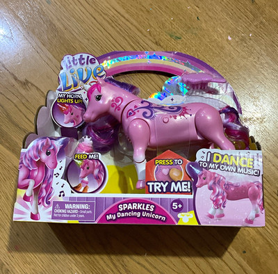 Little Live Pets Sparkles My Dancing Unicorn Interactive Toy, MPN 28370