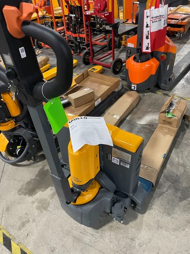 APOLLOLIFT Used 4400lb Full Electric Lithium-ion Pallet Truck Jack 48"X27" Fork