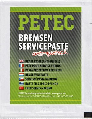 PETEC Bremsenservicepaste anti-quietsch