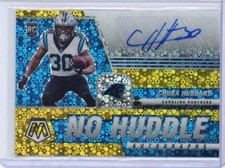 Chuba Hubbard No Huddle Auto Gold /10 (RC): 2021 Panini Mosaic Football. CAR RB!