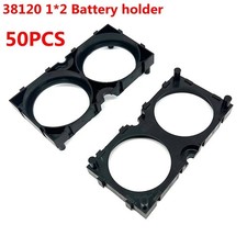 50Pcs 1x2 Cell 38120 Battery Holder Spacer Radiating Shell Plastic Cell Bracket