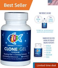 Clone Gel 4oz - Organic Rooting  Cloning Solution for Stunning Growth