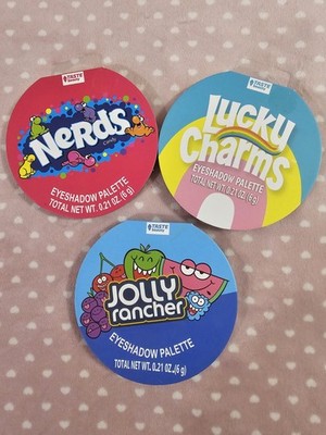Taste Beauty Nerds Lucky Charms Jolly Rancher Eyeshadow Palette Pressed Powder  
