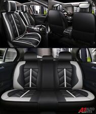 Deluxe Graue PU Leder Vollset Sitzbezüge Gepolstert Für Citroen C3 C4 C5 Picasso