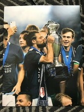 Sporting KC Graham Zusi Autographed Signed 11x14 Photo COA #2