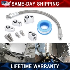 LS Coolant Steam Port Crossover Hose Kit Throttle Body Bypass Tube For GM LS