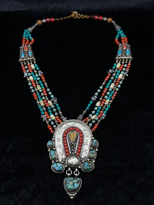 【a-70】　Old new Tibetan style necklace s-l400.jpg