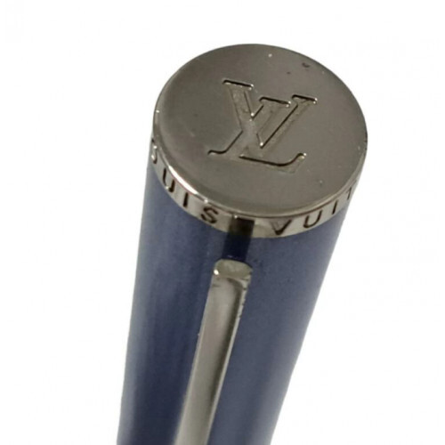 Louis Vuitton Ballpoint Pen Jet Ligne N79259 Metallic blue/blue