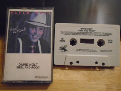 RARE OOP David Holt CASSETTE TAPE Reel & Rock bluegrass DOC WATSON Carpenters !