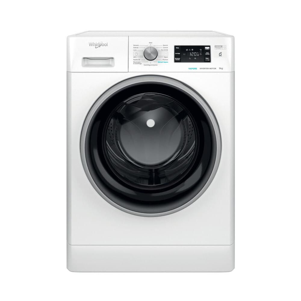 Lavatrice Whirlpool a libera installazione - FFB R849 BSV IT 6° Senso Classe A