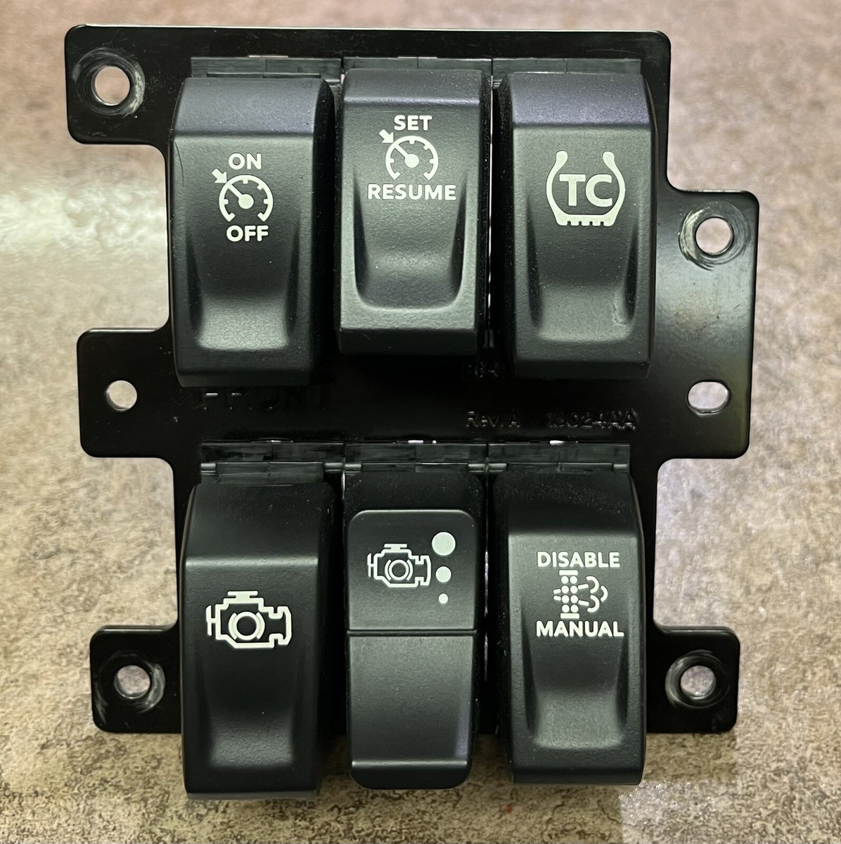 PACCAR KENWORTH SWITCH PANEL S64-6276 / 13024AA # 14725 *READY TO