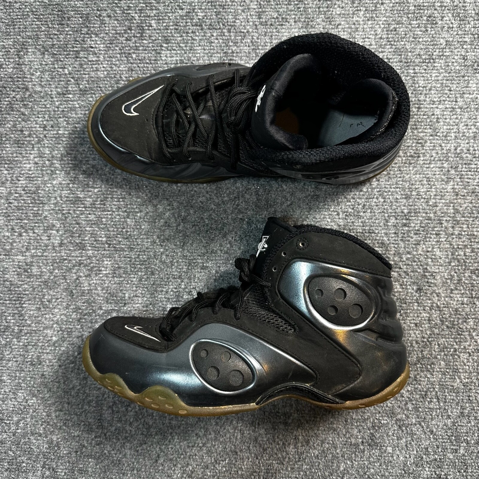 SAOLA Scarpe Nike Uomo 9.5 Nero Stringate Zoom Rookie Nero Antracite Sneakers
