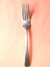 GORHAM TRISTAN 18/8 STAINLESS DINNER FORK JAPAN DESIGN STUDIO - 8 1/8"  HEAVYWT