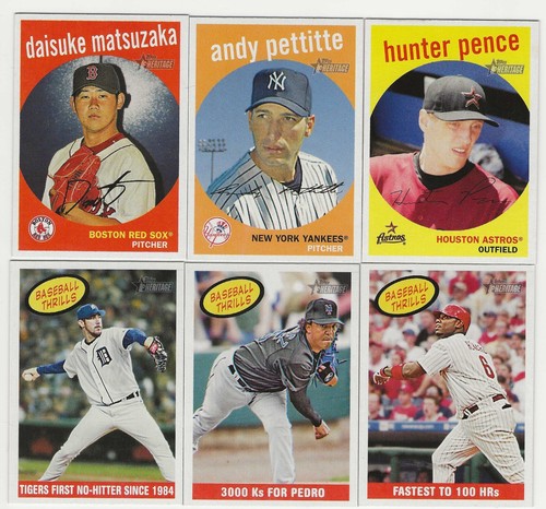 239 Different 2008 Topps Heritage 1959 Topps Retro - Picture 4 of 4