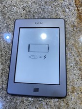 Amazon Kindle Touch 4th Gen 4GB, Wi-Fi, 6in - Silver-Not Working-PARTS ONLY