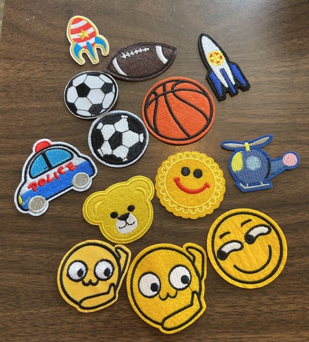 40 Iron On Patches -What You See IS What You Get- New! - Picture 3 of 5
