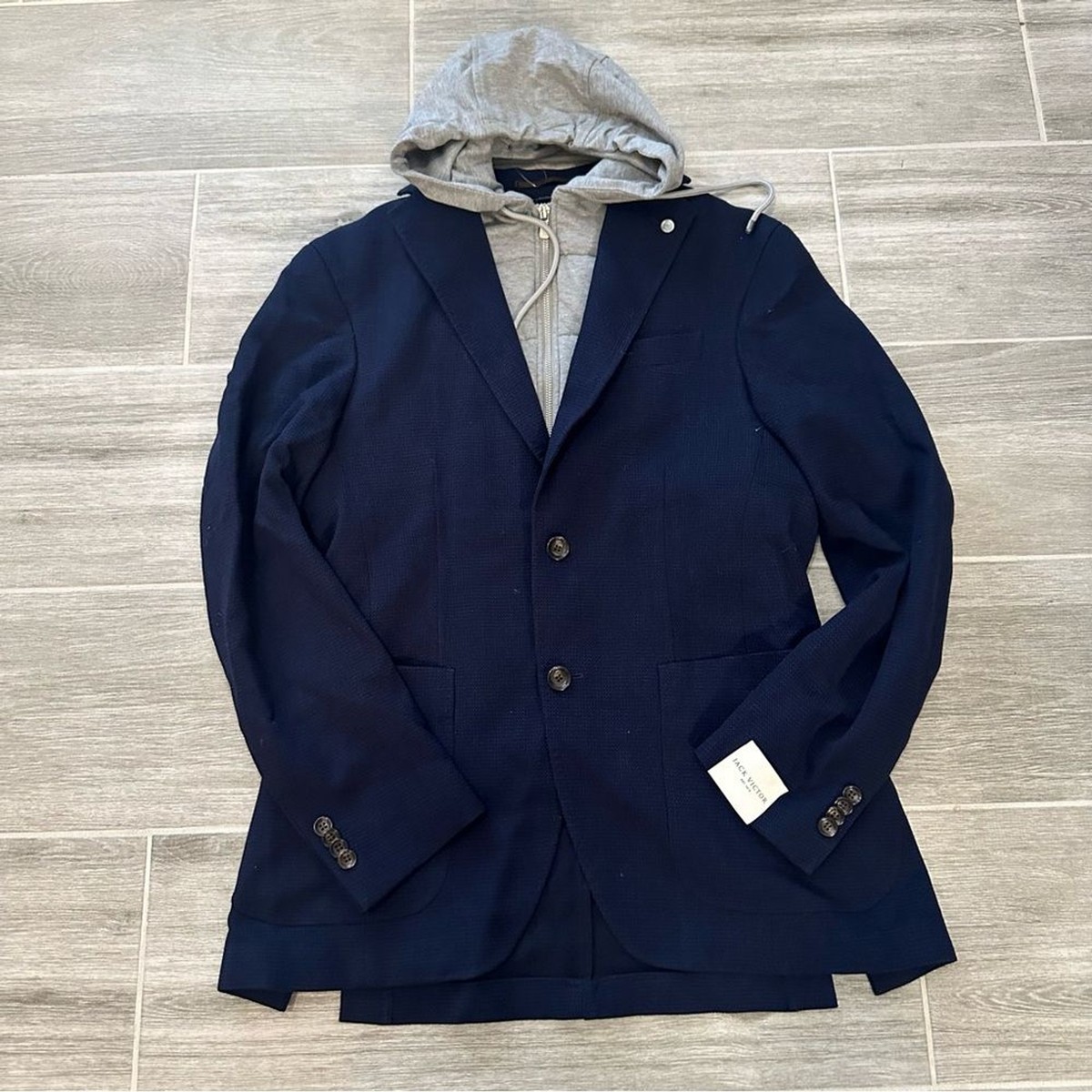 ジャケット・アウター timeworn clothing wool blazer Classic Fit Stretch Saxxon™ Wool 1818 Blazer