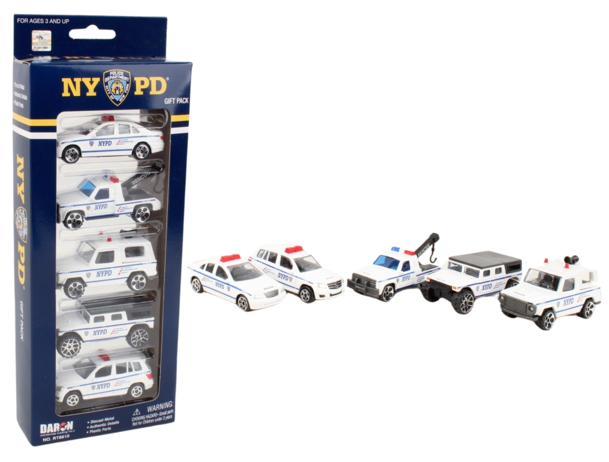 NYPD 5 PIECE VEHICLE GIFT SET 1/64 Scale Diecast | eBay