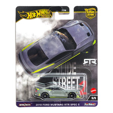 Hot Wheels 2018 Ford Mustang RTR Spec 5 Car Culture Slide Street 2 HKC85 2024