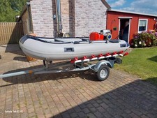 Schlauchboot 3,30 m mit 6 PS Motor und Trailer TPV