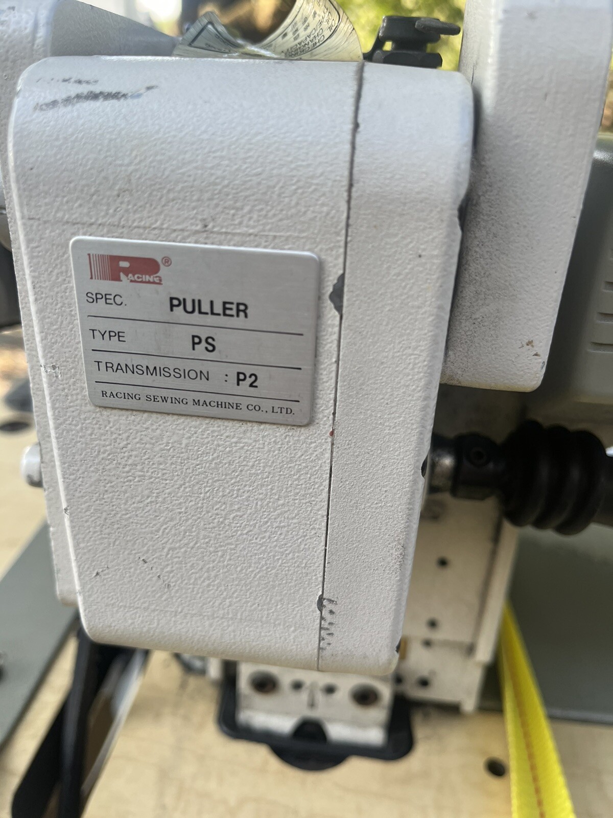 JUKI SEWING MACHINE MODEL DDL5554 SINGLE NEEDLE STRAIGHT LOCKSTITCH