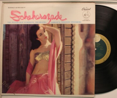 The Pittsburgh Symphony Orchestra, William Steinberg Lp Scheherazade Cheesecake