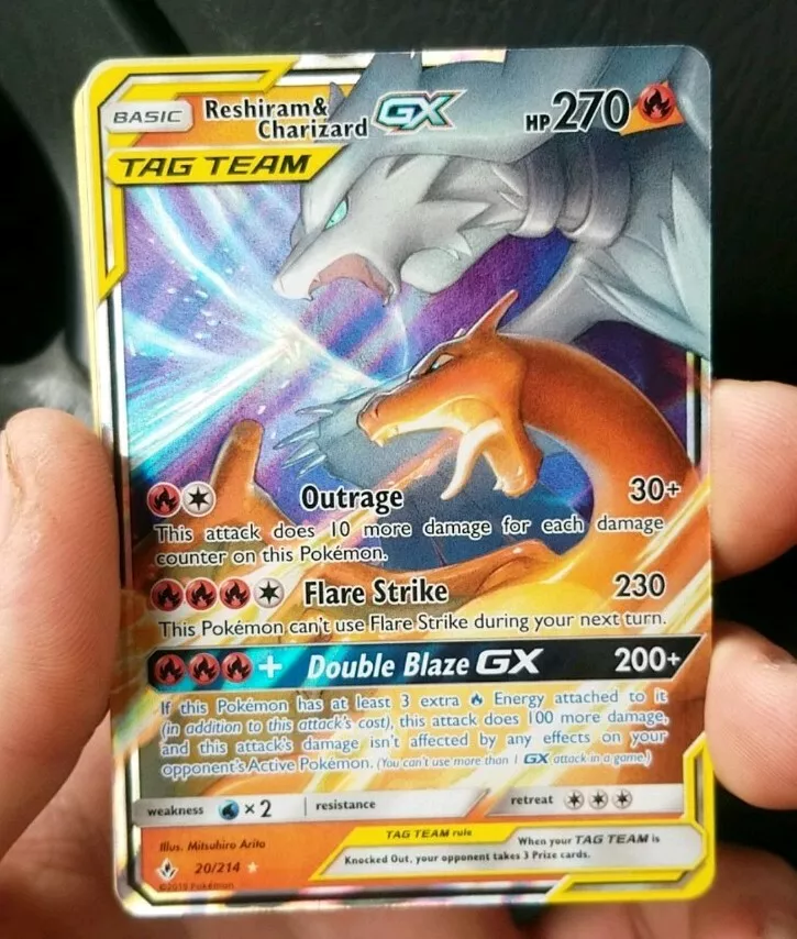 Reshiram & Charizard GX - Unbroken Bonds Pokémon card 20/214