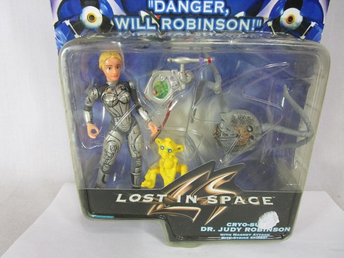 SEALED Lost in Space Movie Dr Judy Robinson Cryo-Suit Action Figure Trendmasters - Picture 2 of 5