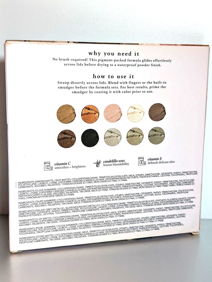 JULEP 101 Duo, Creme-to-Powder Eyeshadow Stick 10 pcs Set - NEW - Image 2 of 4