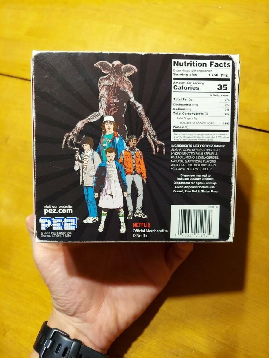 Netflix Stranger Things Pez Candy Dispensers Eleven Mike NEW