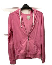H3 Jack Wills Casual Hooded Sweatshirt Jumper Size 8 Pink Full Zip