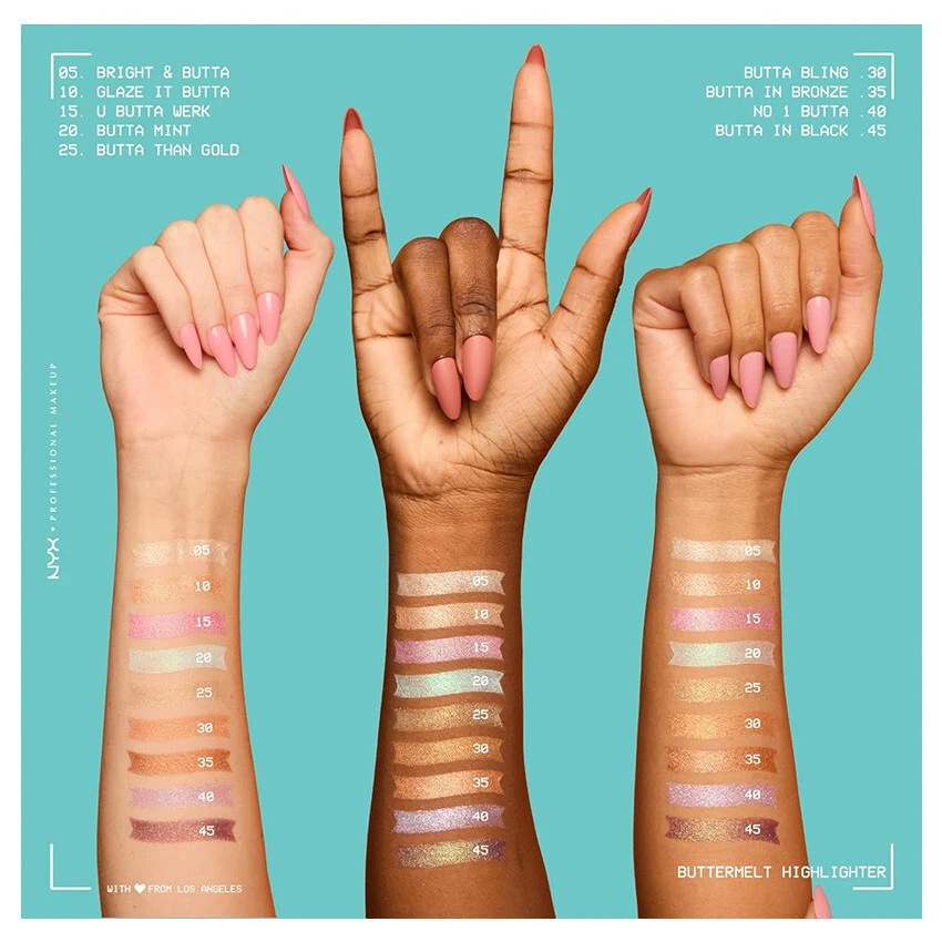 1 NYX Buttermelt Highlighter - Nourishing Ingredients "Pick Your 1 Color"*Joy's* - Image 4 of 4