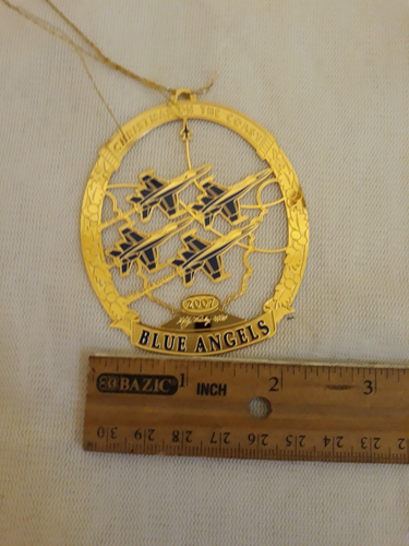 The Official Christmas On The Coast 2007 Ornament Pensacola The Blue Angles Box - Picture 9 of 14