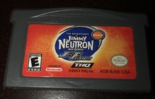 Jimmy Neutron Boy Genius: JET FUSION NINTENDO GAMEBOY ADVANCE SP