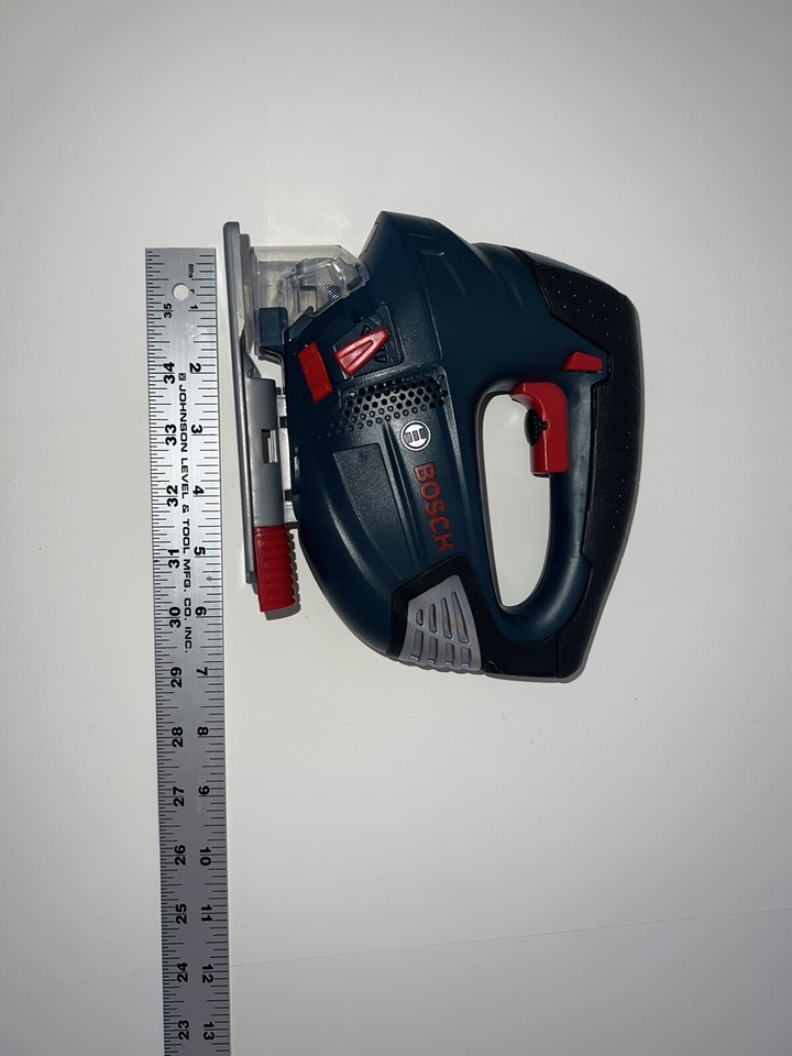 Vintage 2000 Theo Klein BOSCH Battery Operated Pretend Jigsaw Toy Tool