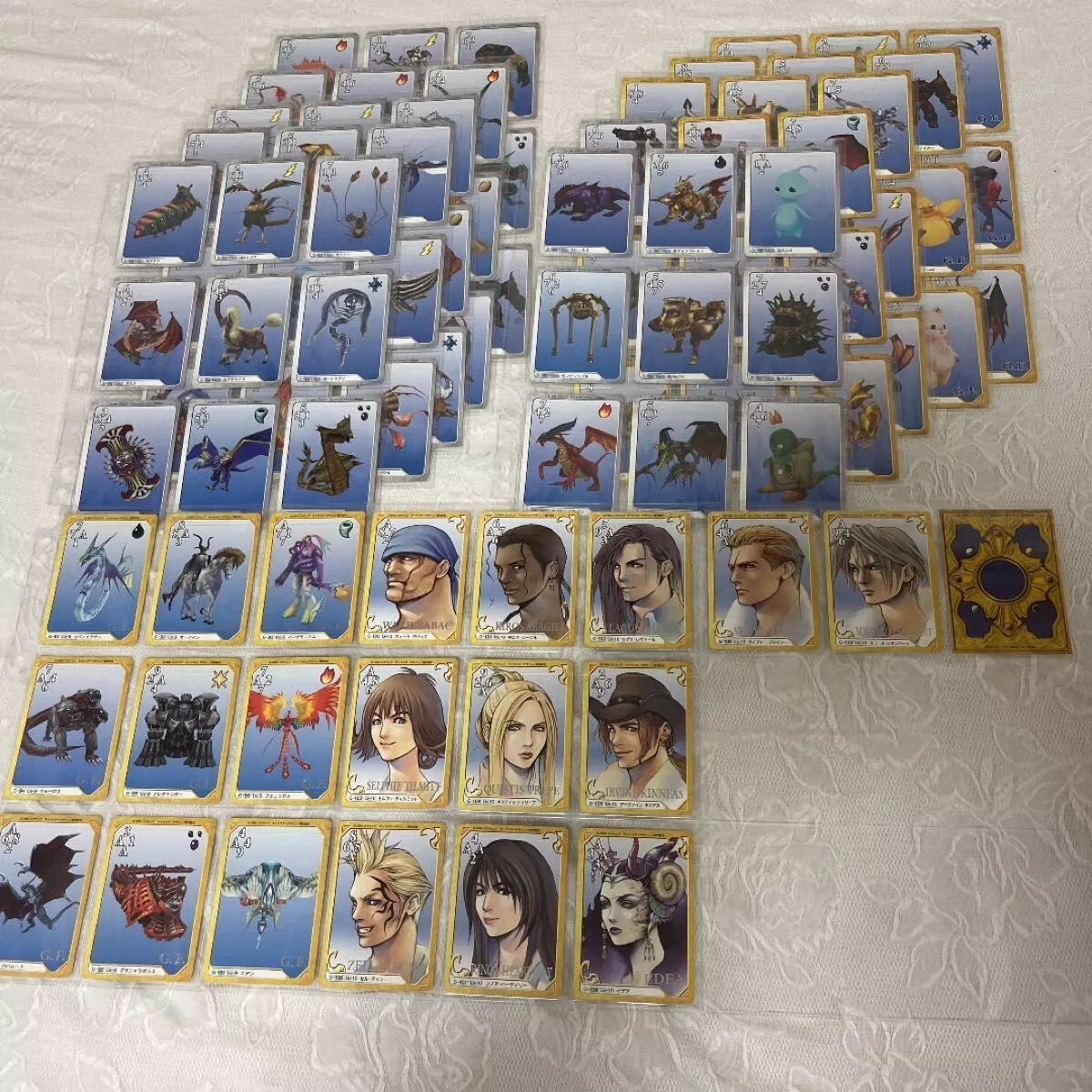 RARE Diablos G-90 Lv-9 GF Final Fantasy VIII: Triple Triad card 1999 Bandai FF8