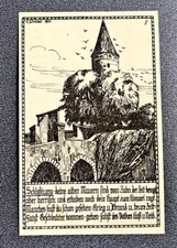 ZÖRBIG NOTGELD 10 PFENNIG 1921 EMERGENCY MONEY GERMANY BANKNOTE (33624)