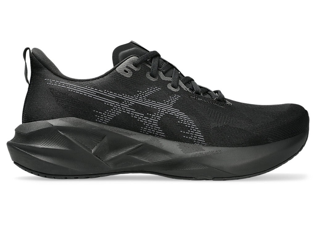 その他 asics novablast5 wide 27.5 ASICS NOVABLAST 5 WIDE 1011B975 002 Black/Carrier Grey Men Running