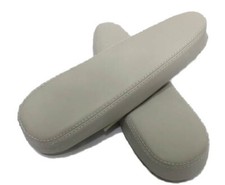 Fits 11-17 Nissan Quest Gray Synthetic Leather Seat Armrest Covers - Set Fits 11-17 Nissan Quest Gray Synthetic Leather Seat Armrest Covers - Set