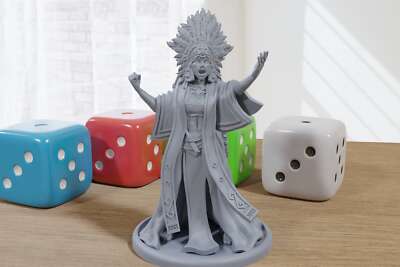 Ramussa the Ancient Profet - 3D Printed Minifigure - Proxy Minis for Dnd ,Baldur