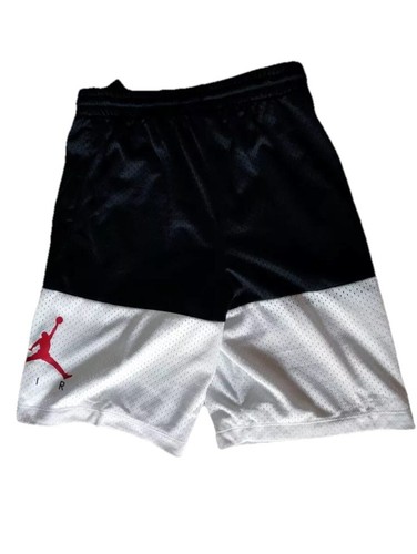 Nike Boy's Jordan Jumpman Air Mesh Shorts Size L (12-13y) Black/White/Red - Picture 6 of 8