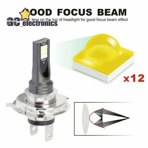 2PCS H7 LED Headlight Conversion 110W 30000LM 6000K Error Free Canbus Bulb A3GS - Foto 9 di 9