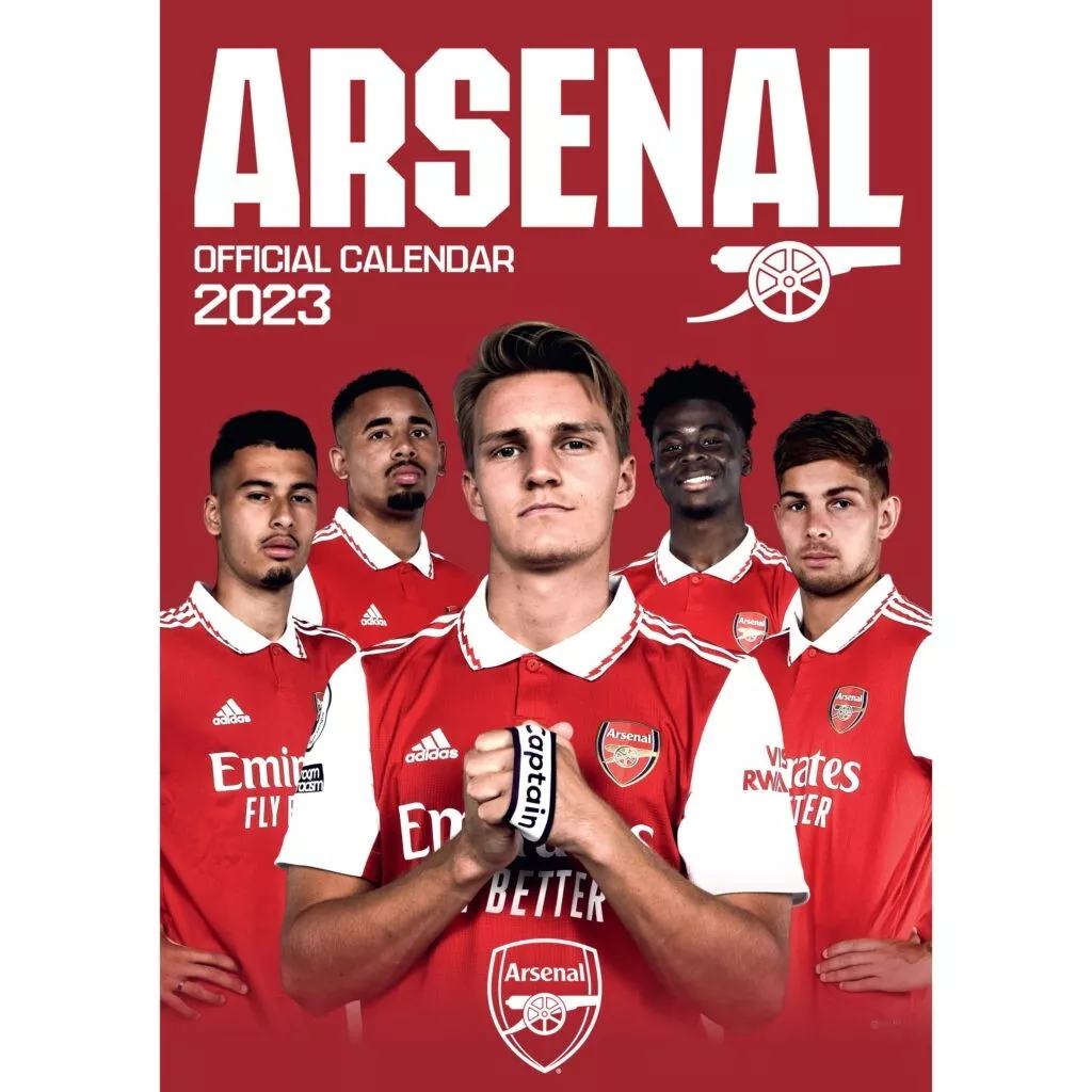 Calendar 2023 Arsenal FC