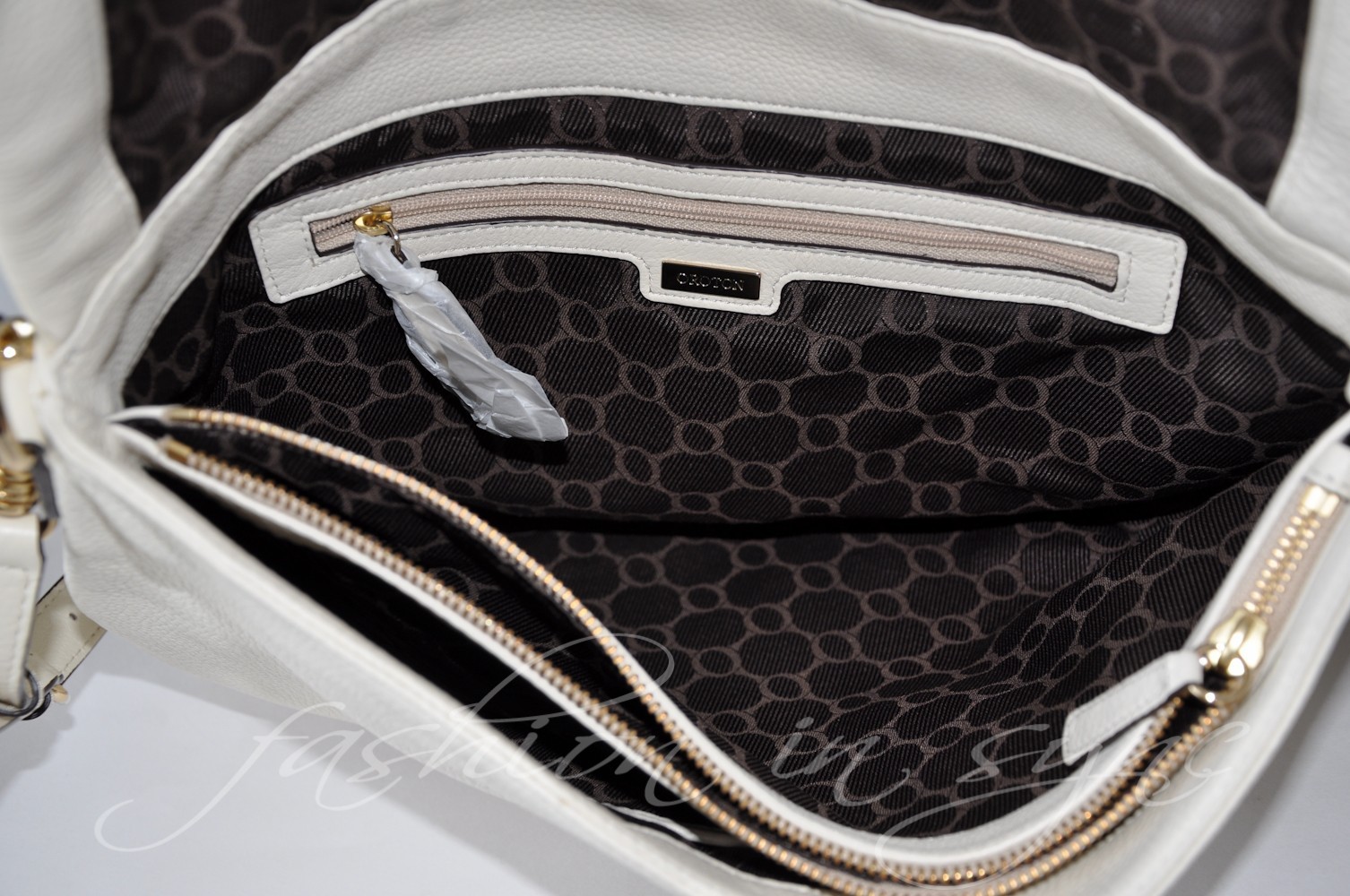 OROTON Meyer Hobo Leather Shoulder Crossbody Bag Ivory BNWT XMAS SALE