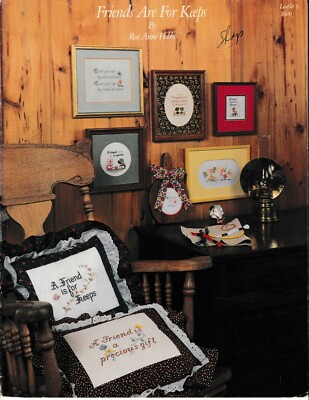 Friends Are For Keeps Cross Stitch | Busy Hands Needlework #9